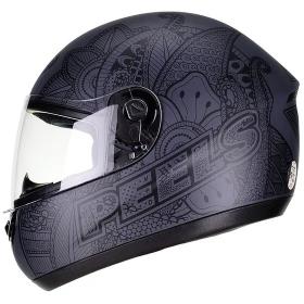 Capacete Peels Spike Indie Preto Chumbo Fosco